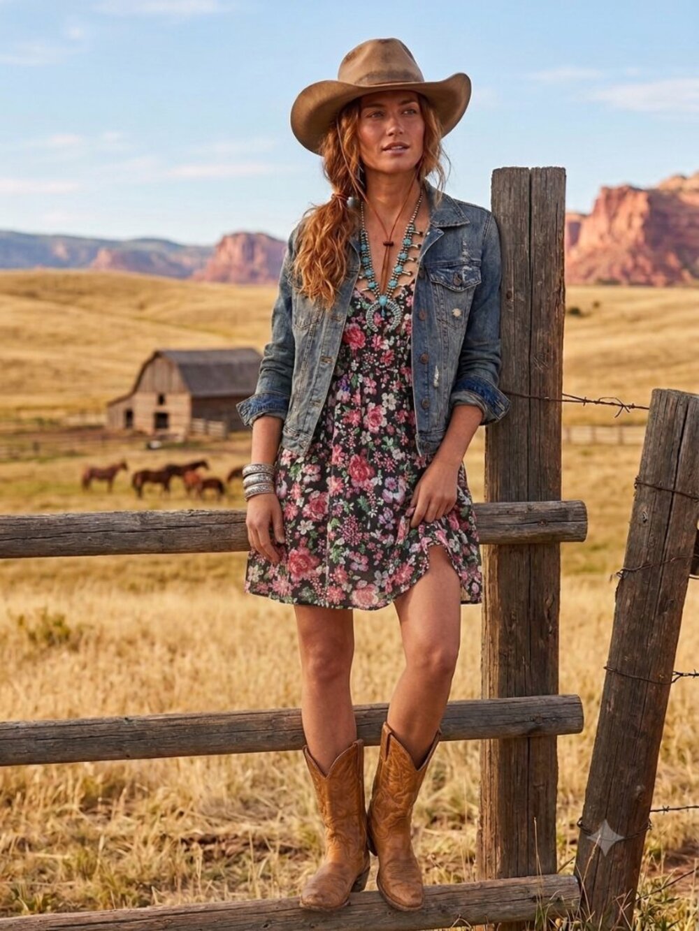 Merigold Kiss Black & Pink Floral Eyelet Mini Dress Ruffle Smocked